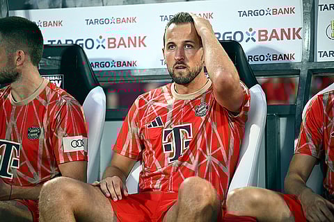 DFB-Pokal Ulm vs Bayern Munich: Harry Kane sits on the bench